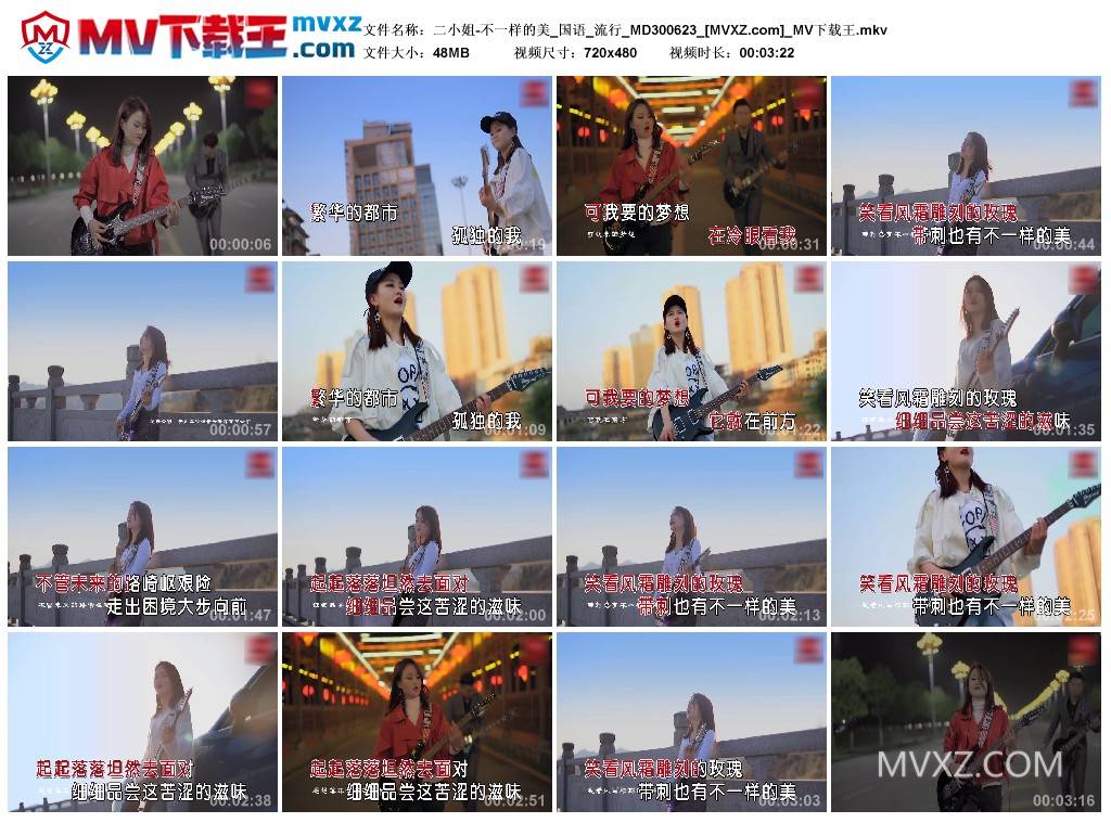 二小姐-不一样的美_国语_流行_MD300623